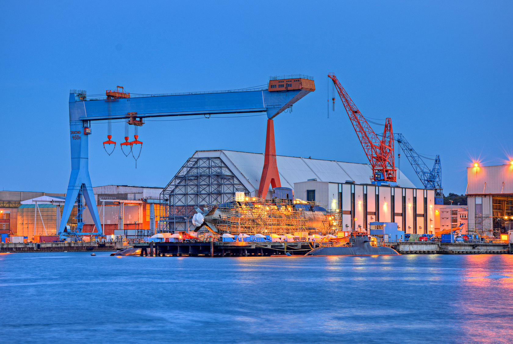 Werft in Kiel; Wirtschaftsdetektiv Kiel, Wirtschaftsdetektei Schleswig-Holstein, Detektiv aus Kiel, Detektei in Schleswig-Holstein